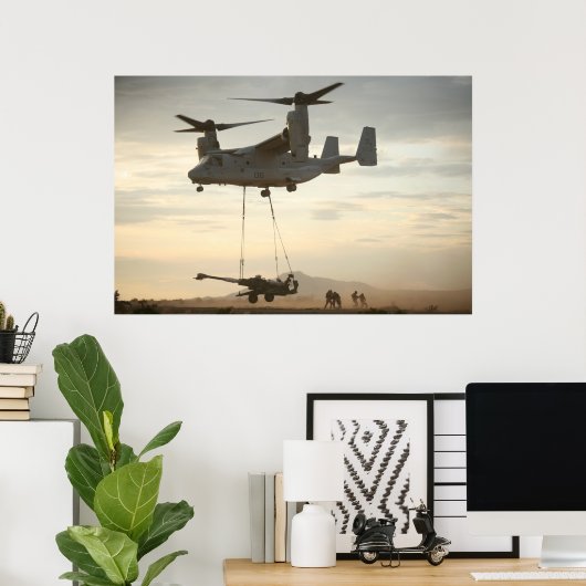 V-22 Osprey Poster (Thuiskantoor)