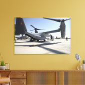 V-22 Osprey tiltrotor vliegtuig 2 Canvas Afdruk (Insitu (Woonkamer))