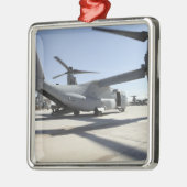 V-22 Osprey tiltrotor vliegtuig 2 Metalen Ornament (Links)