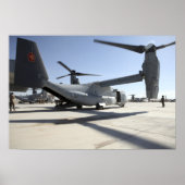 V-22 Osprey tiltrotor vliegtuig 2 Poster (Voorkant)