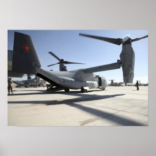 V-22 Osprey tiltrotor vliegtuig 2 Poster