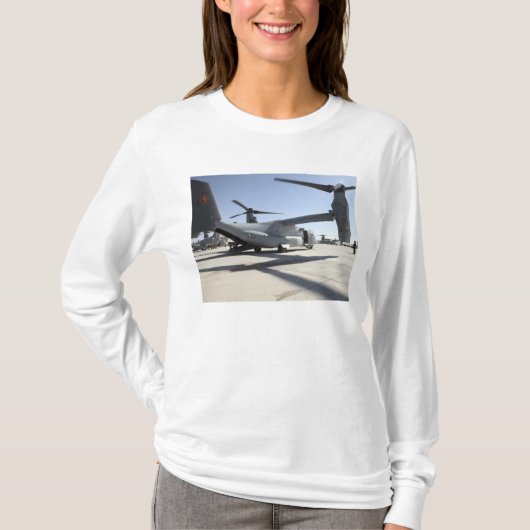 V-22 Osprey tiltrotor vliegtuig 2 T-shirt (Voorkant)