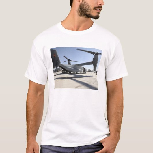 V-22 Osprey tiltrotor vliegtuig 2 T-shirt (Voorkant)