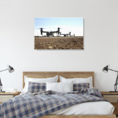 V-22 Osprey tiltrotor vliegtuig Canvas Afdruk (Insitu (Slaapkamer))
