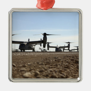 V-22 Osprey tiltrotor vliegtuig Metalen Ornament
