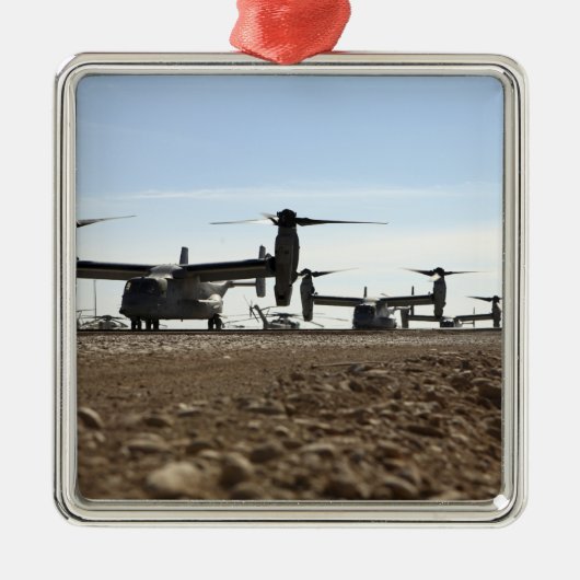 V-22 Osprey tiltrotor vliegtuig Metalen Ornament (Voorkant)