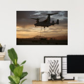 V-22 visarend poster (Thuiskantoor)