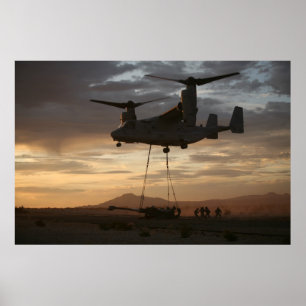 V-22 visarend poster