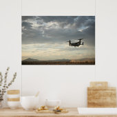 V-22 visarend poster (Keuken)