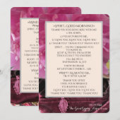 V.2 GOEDE MORNEN INspiratie en vreugde! Bedankkaart (Voorkant / Achterkant)