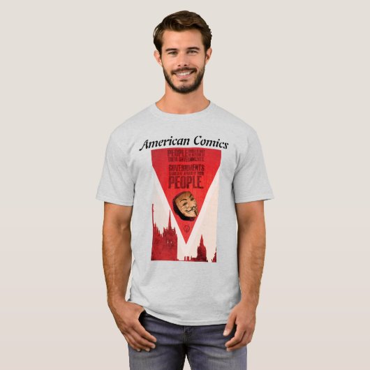 V 2 T-SHIRT (Voorkant volledig)