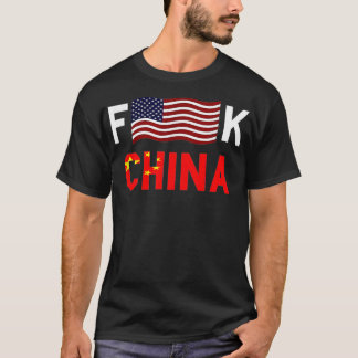 V Amerikaanse Vlag K China T-shirt