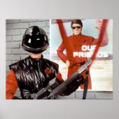 V Bezoekers U staat onder arrest Poster (Voorkant)