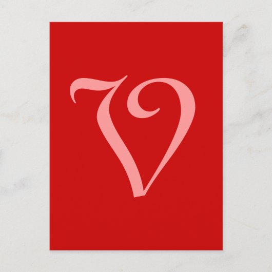 V BRIEFKAART (Voorkant)