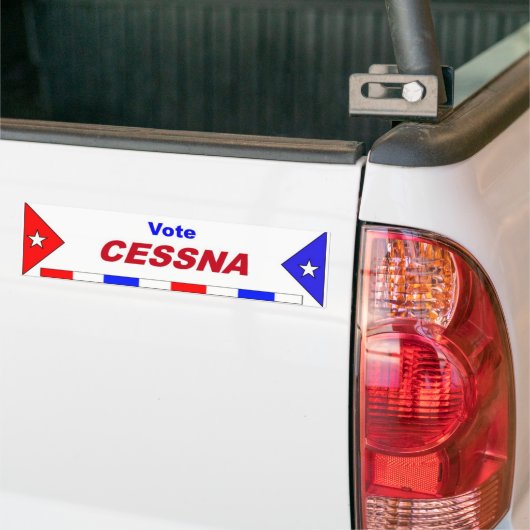 V Cessna Bumpersticker (Op Truck)