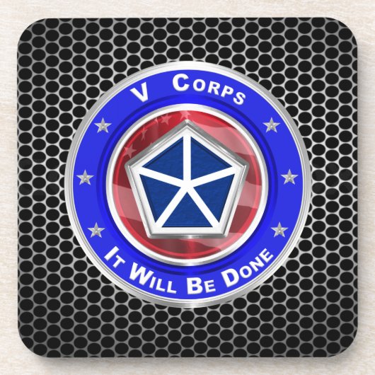V Corps Bier Onderzetter (Voorkant)