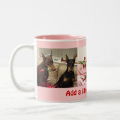 V-dag 2009 012, Charlie.Rozen.face.jpeg, Zelda ... Tweekleurige Koffiemok (Links)