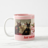 V-dag 2009 012, Charlie.Rozen.face.jpeg, Zelda ... Tweekleurige Koffiemok (Links)