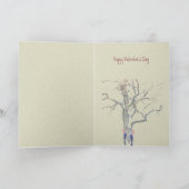 V-dag: Deze pecker wil opscheppen Feestdagen Kaart (Binnen)