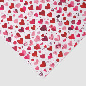 V-day Heart Tissuepapier (Detail)