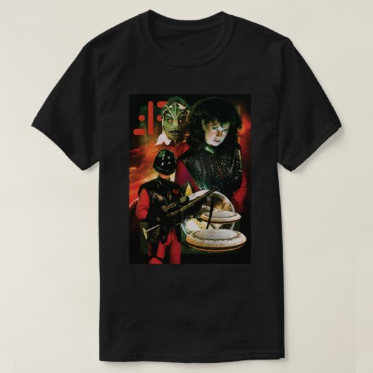 V - De bezoekers zijn de klassieke T-shirt (Design voorkant)