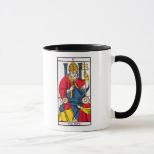 V De paus, Tarot-kaart Mok