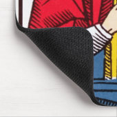 V De paus, Tarot-kaart Muismat (Hoek)