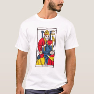 V De paus, Tarot-kaart T-shirt