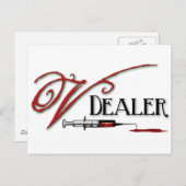 V Dealer - Vampire Bloed Briefkaart (Voorkant / Achterkant)