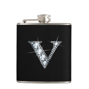 V "Diamond Bling"-kolf Heupfles