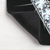 "V" Diamond Bling Mousepad Muismat (Hoek)