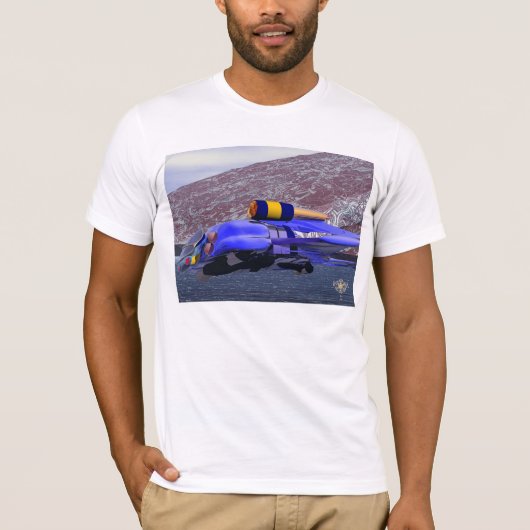 V.E.M.-Trilomobil-vliegtuig, Wetenschapsfilmpje T-shirt (Voorkant)