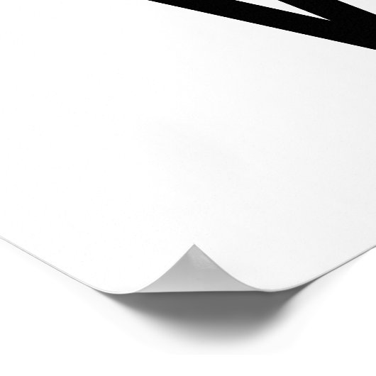 V-Edgy Funny Veggie Pun Poster (Hoek)