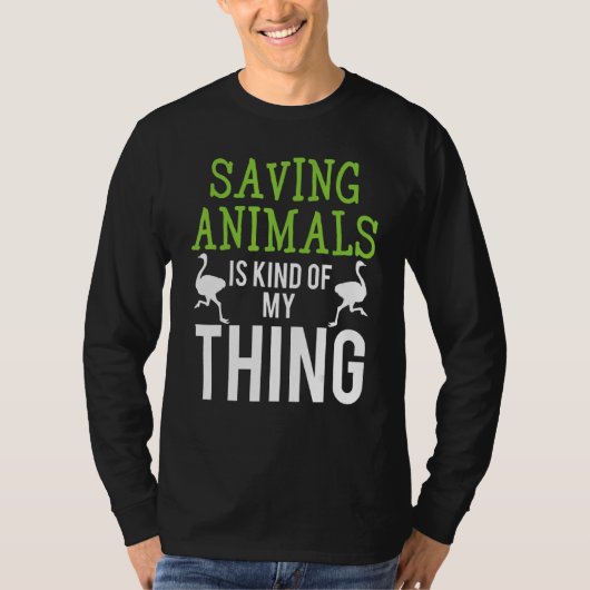 V et I Save Animals 1 T-shirt (Voorkant)