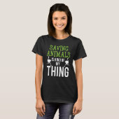 V et I Save Animals 1 T-shirt (Voorkant volledig)