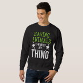 V et I Save Animals 1 Trui (Voorkant volledig)