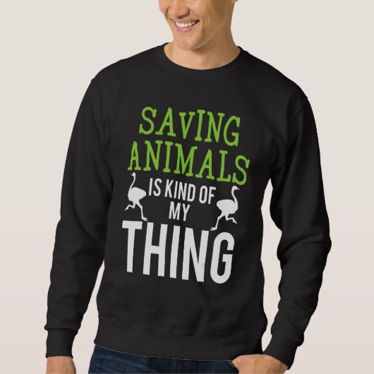 V et I Save Animals 1 Trui (Voorkant)