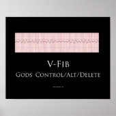 V Fib-Poster Poster (Voorkant)