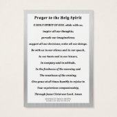 V. Fisher Heilige Kaarten 65e Jubileum Visitekaartje (Achterkant)