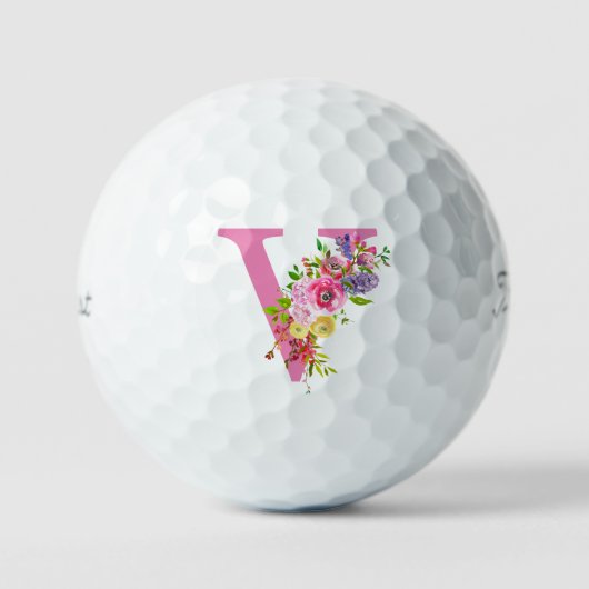 V Floral Golfballen (Voorkant)