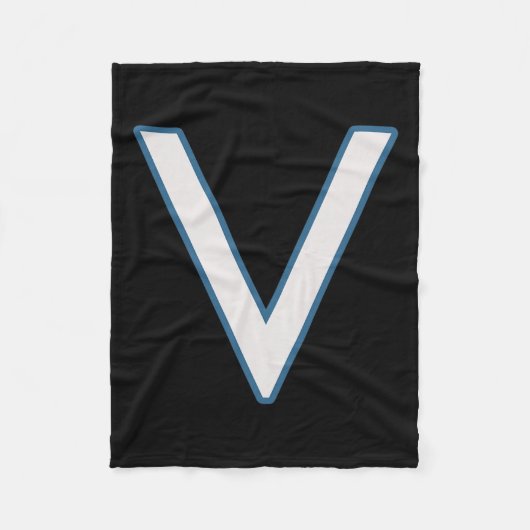 V Games Grappige Gaming Videogame Volwassene Fleece Deken (Voorkant)