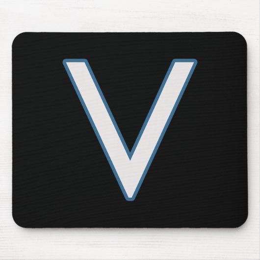 V Games Grappige Gaming Videogame Volwassene Muismat (Voorkant)