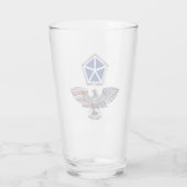 V Gepantserde Korps Adelaar met Patch Glas (Achterkant)