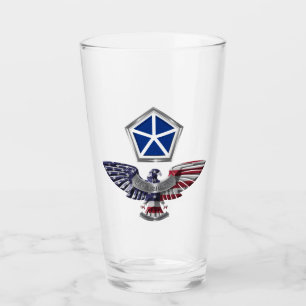 V Gepantserde Korps Adelaar met Patch Glas