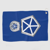 V gepantserde korps Gepersonaliseerd patch Golfhanddoek