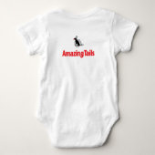 V-hals T-shirt voor vrouwen (Achterkant)