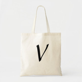 (v) Handtekening Eenvoudige gift Tote Bag