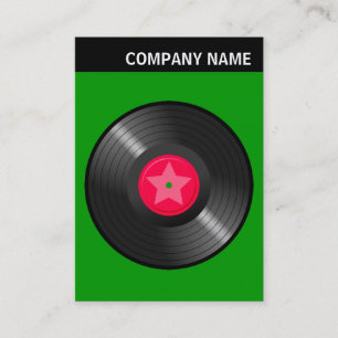 V Header - Afbeelding - LP Record - Op Groen Visitekaartje