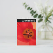 V Header - Binnen een Tulp Visitekaartje (Staand voorkant)