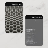 V-header - Honingraat Perspectief Warm Visitekaartje (Voorkant / Achterkant)